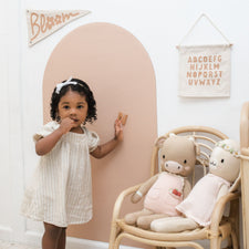 Magic Playwall - Arch Magnetic Wall Decal (Blush)