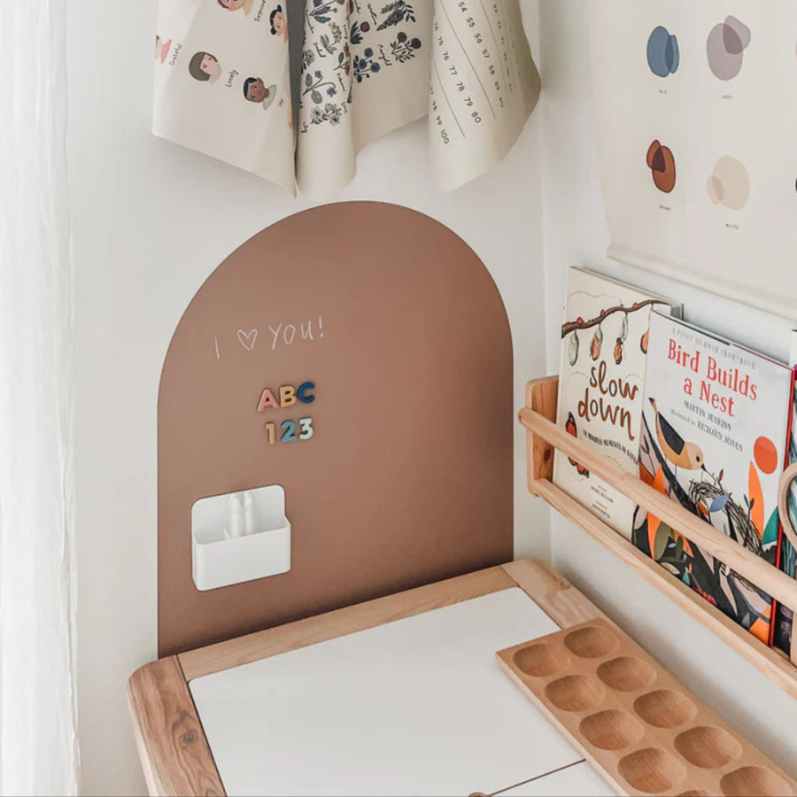 MINI Magic Playwall - Arch Magnetic Wall Decal (Caramel)