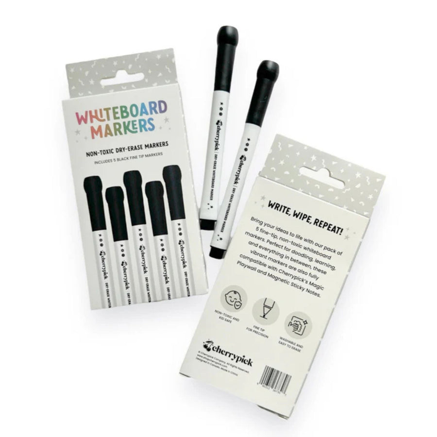Whiteboard Dry-Erase Markers (Black)