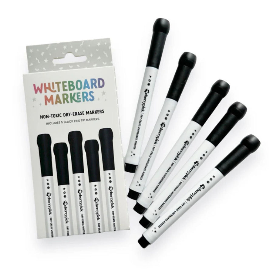 Whiteboard Dry-Erase Markers (Black)
