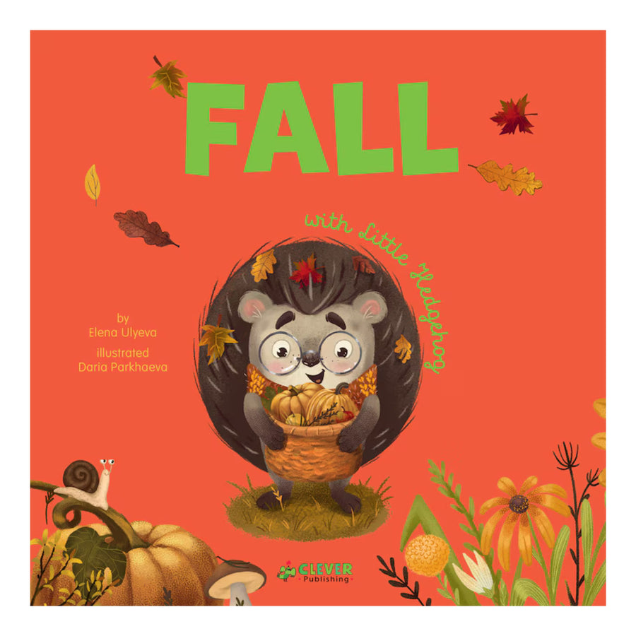 Fall with Little Hedgehog | Board Book