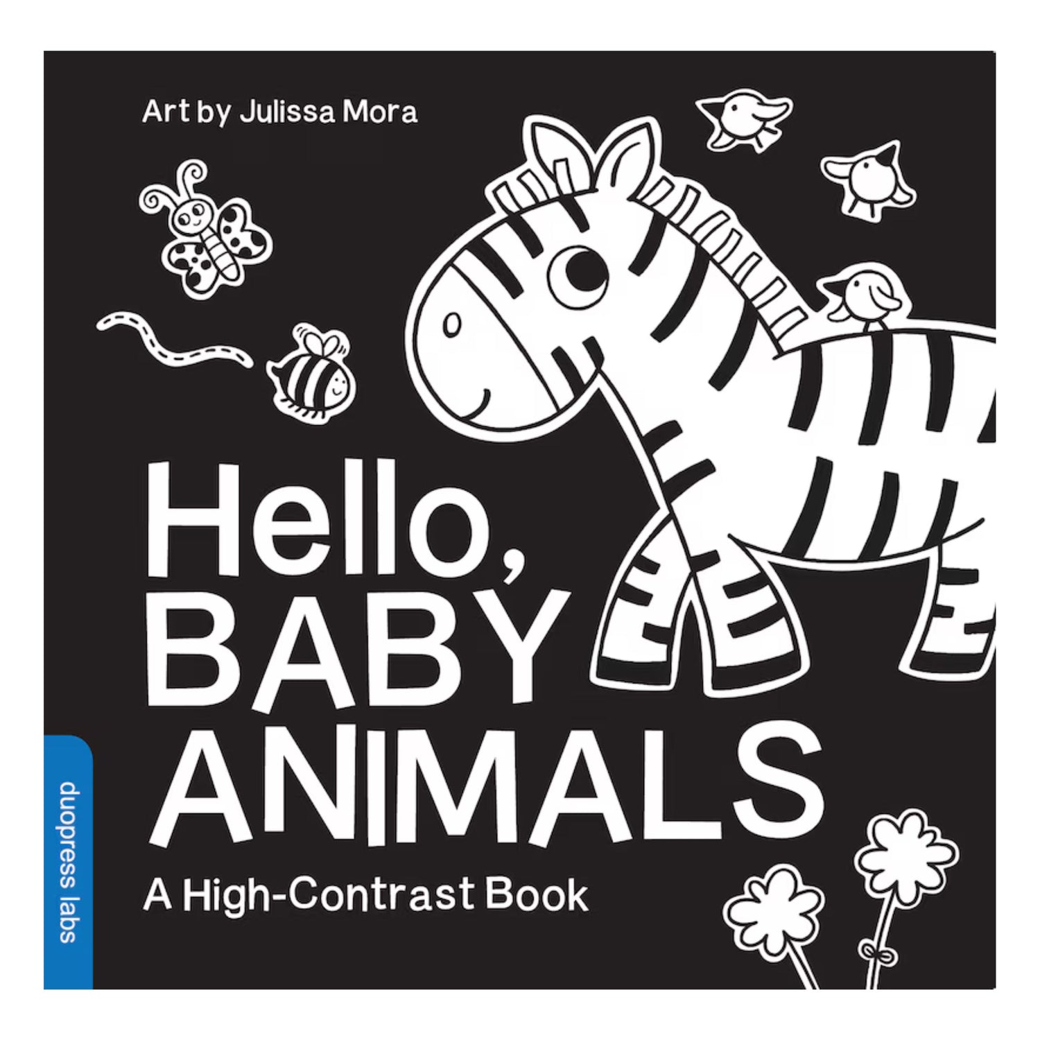Hello, Baby Animals: A High-Contrast Book