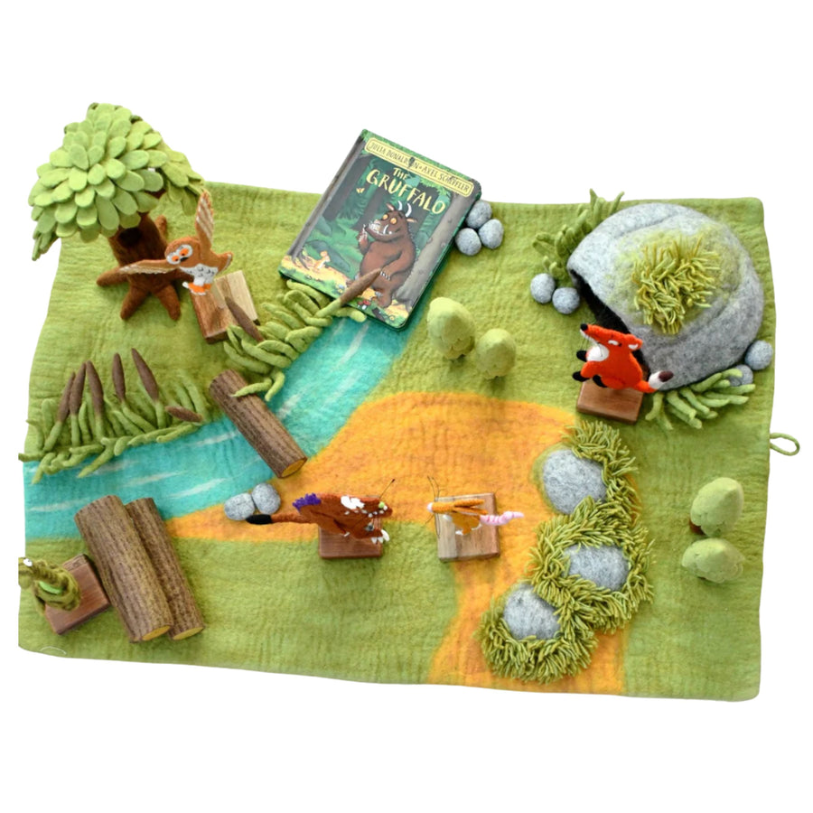 The Gruffalo® Playscape Play Mat (Finger Puppets & Book Sold Separately)