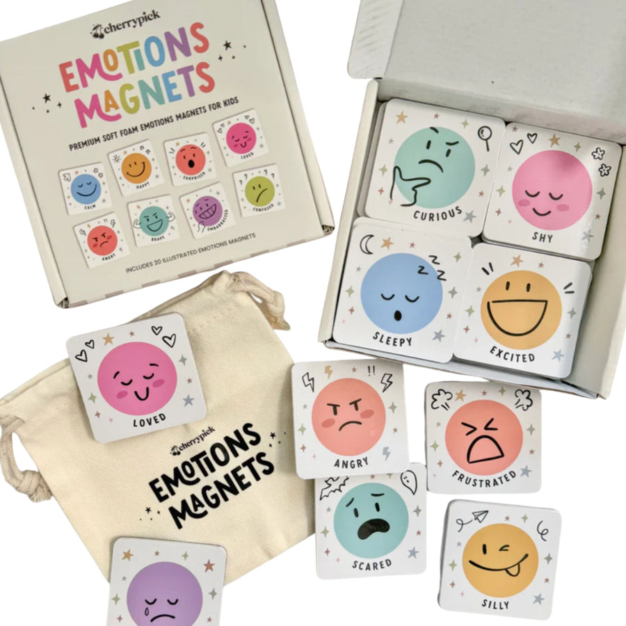 Emotions Magnets - Soft Foam Magnetic Set (20pc)