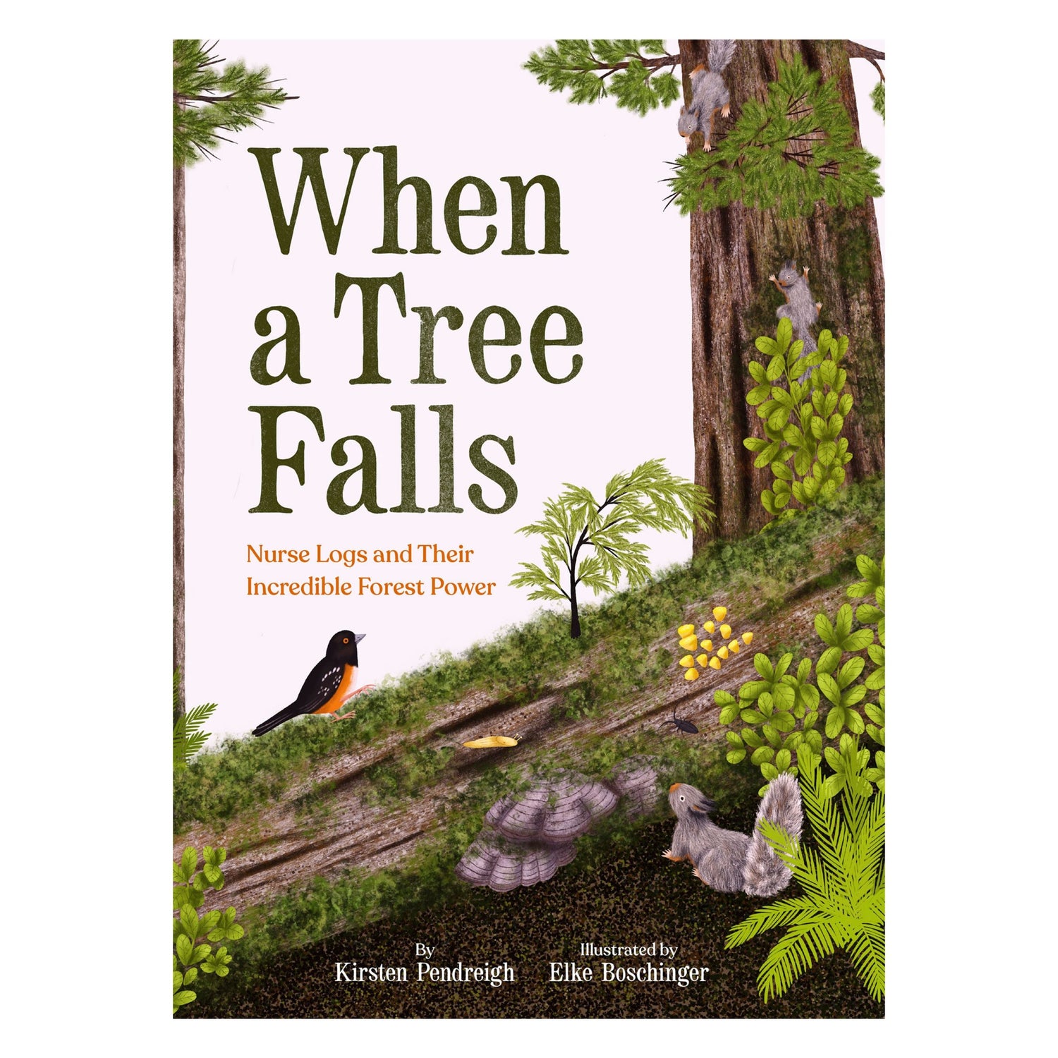 When a Tree Falls: Nurse Logs and Their Incredible Forest Power | Hardcover (Canadian Author)