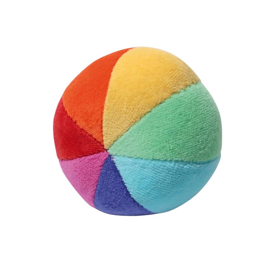 Grimm's Cotton Rainbow Ball (with bell inside)