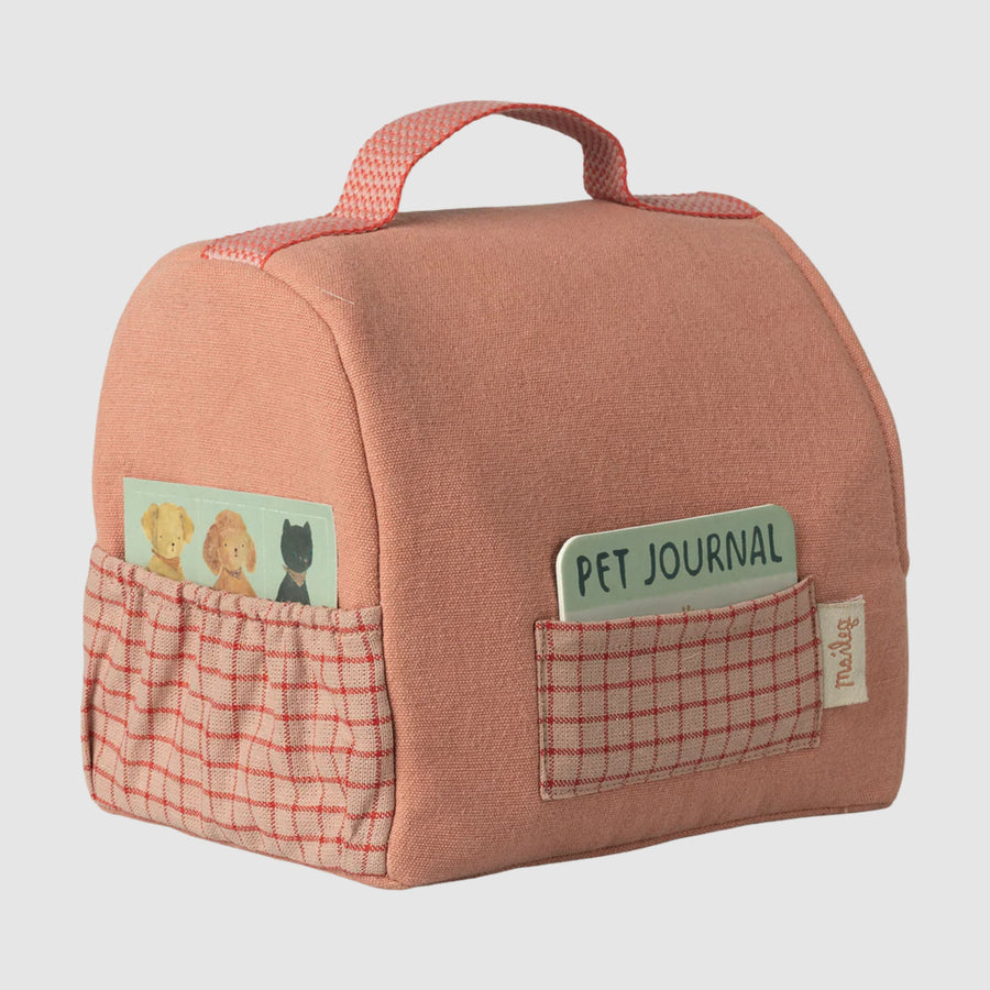 PRE-ORDER Maileg Pet Carrier (Coral)