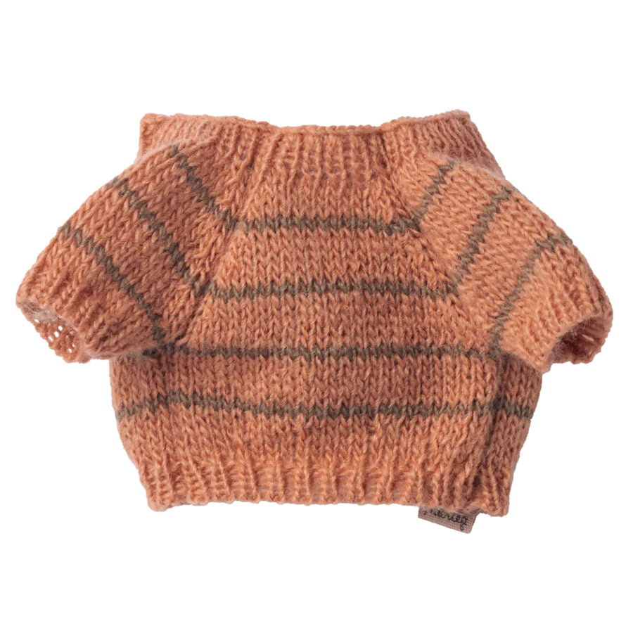 PRE-ORDER Maileg Pet Supply Small Knitted Sweater (Coral)