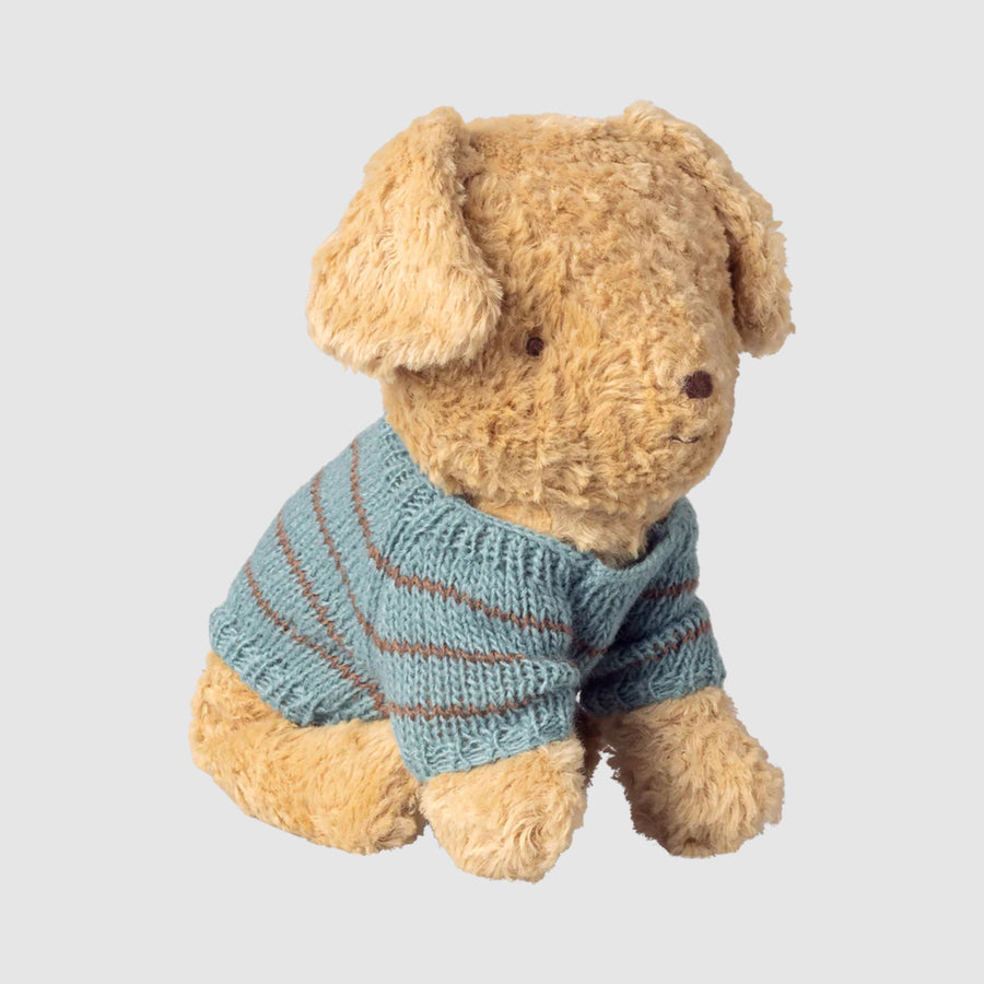 PRE-ORDER Maileg Pet Supply Small Knitted Sweater (Dusty Blue)
