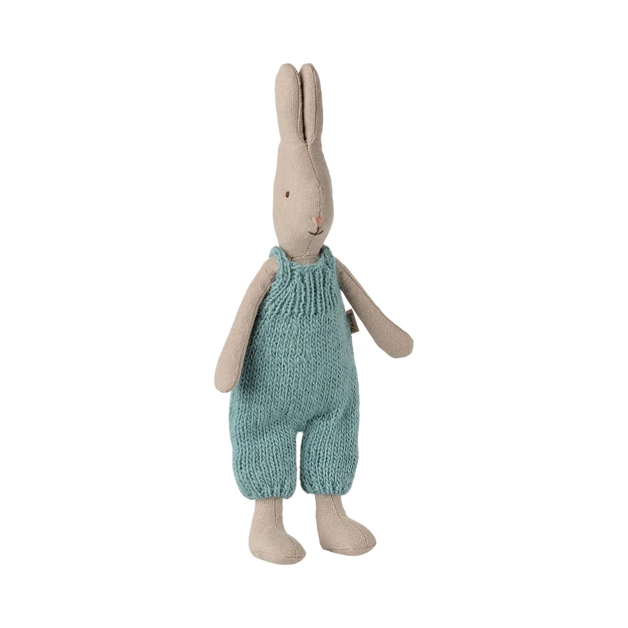 PRE-ORDER Maileg Rabbit Knitted Overall - Classic (SIZE 1)
