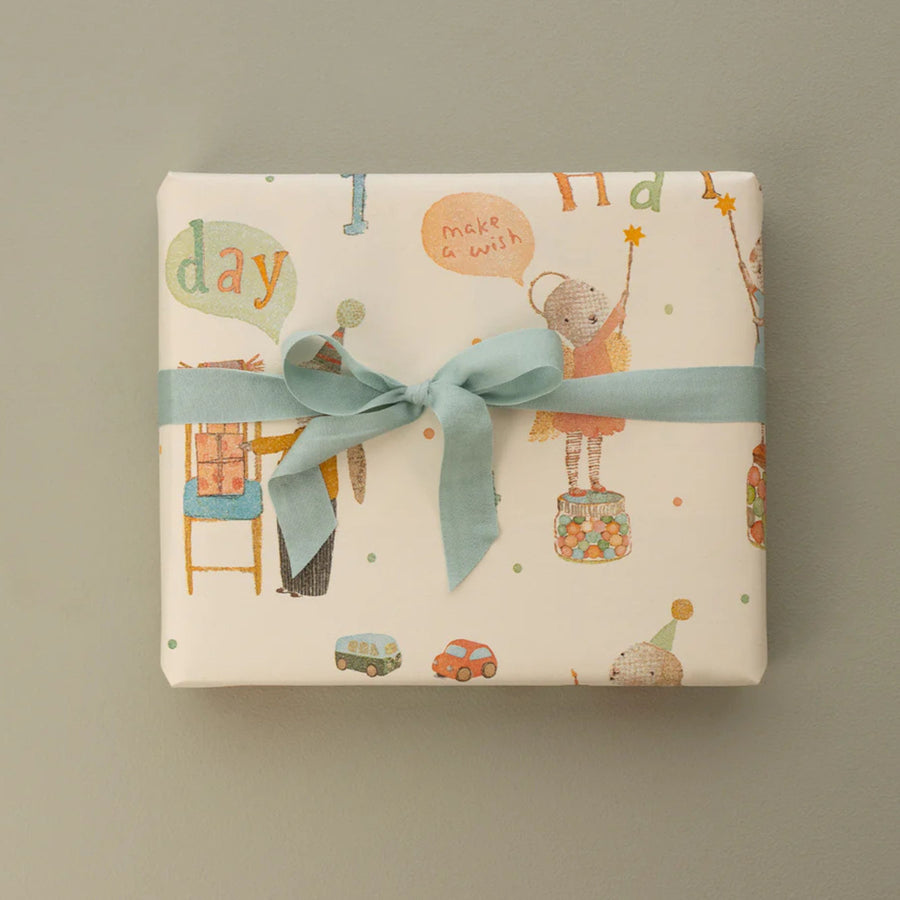 Maileg Gift Wrap - Happy Day (10m)