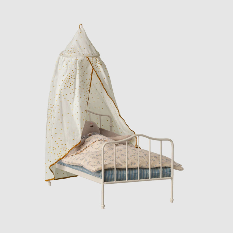PRE-ORDER Maileg Bed Canopy - Off White (Miniature)