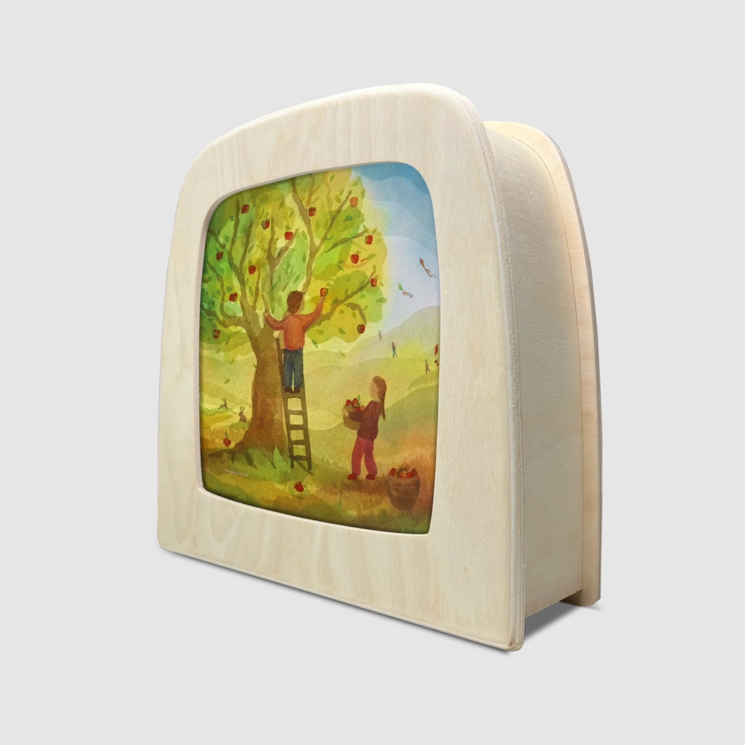 Toverlux Silhouette | Vogel Geluk - Apple Tree