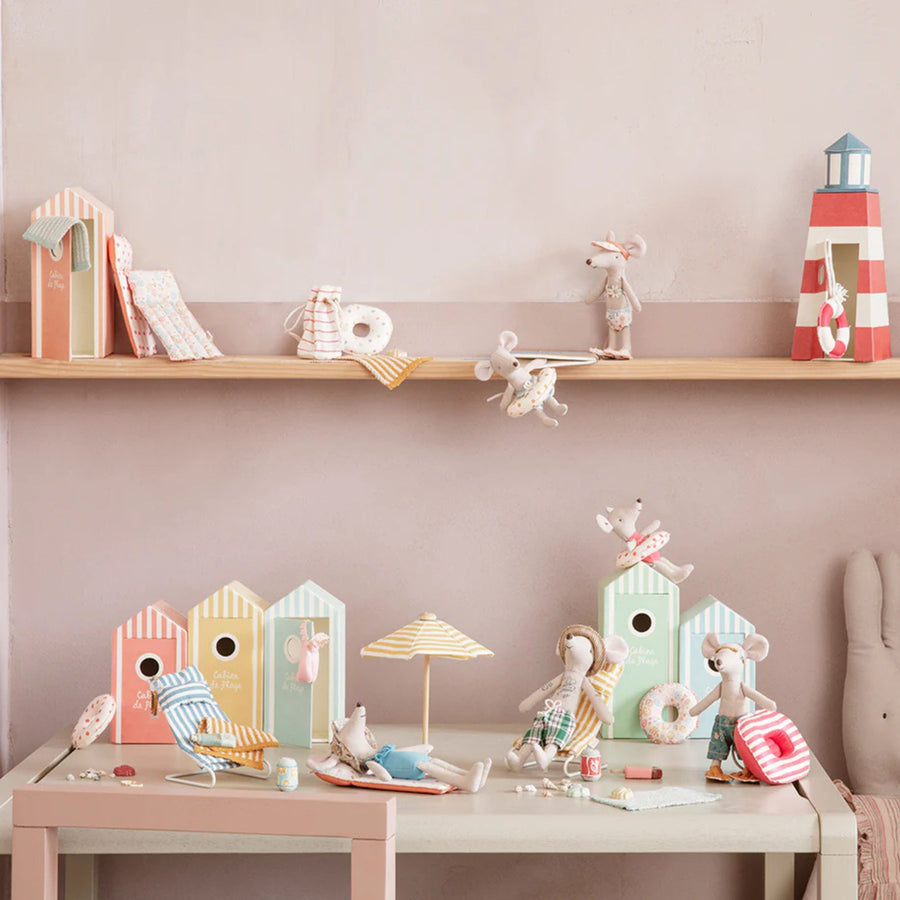 Maileg Beach Bag Essentials (Mouse)