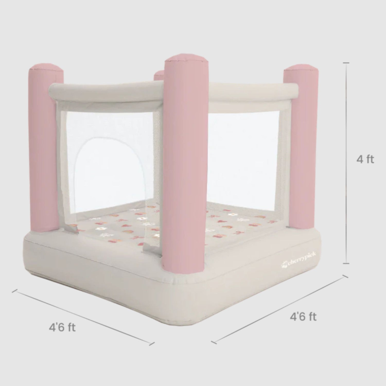 Magic Bounce House – Mini Cordless Indoor Bouncer (Bows & Bloom)