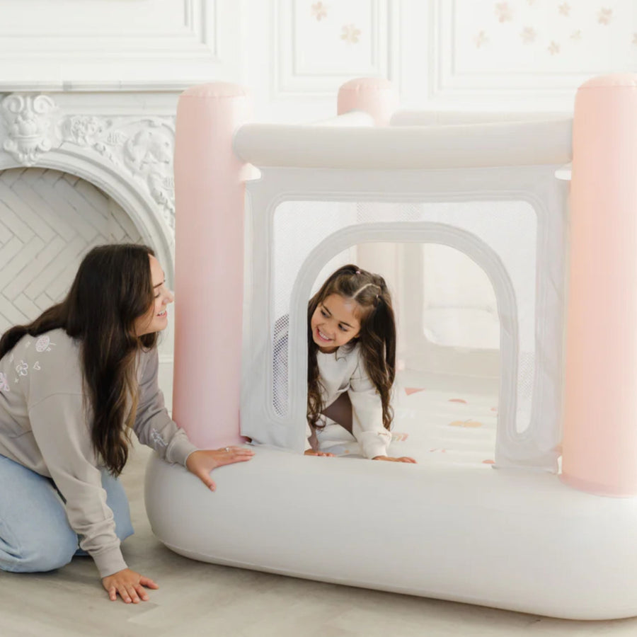 Magic Bounce House – Mini Cordless Indoor Bouncer (Bows & Bloom)