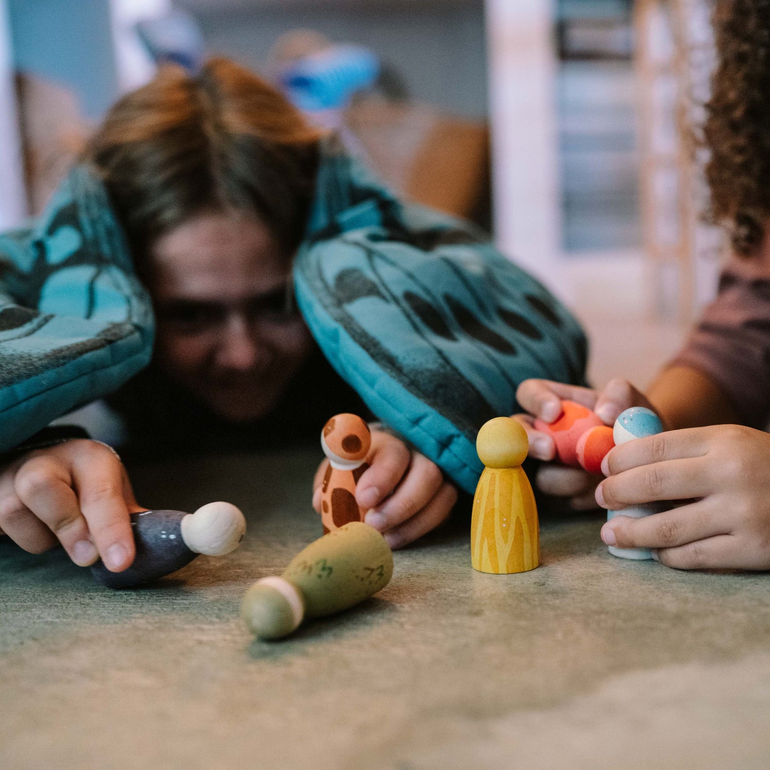 Grapat Animal Crew | Nins Peg Doll Set