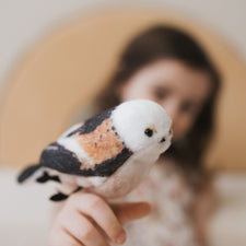 Mini Long-Tailed Tit Finger Puppet