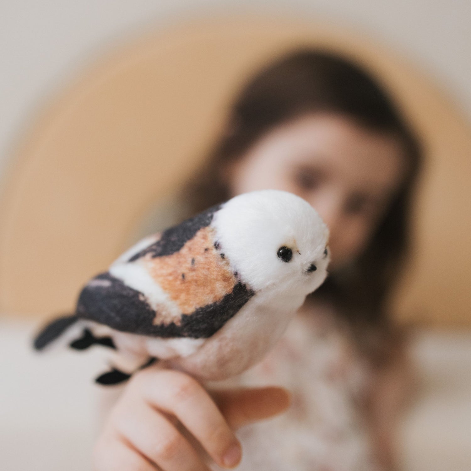 Mini Long-Tailed Tit Finger Puppet