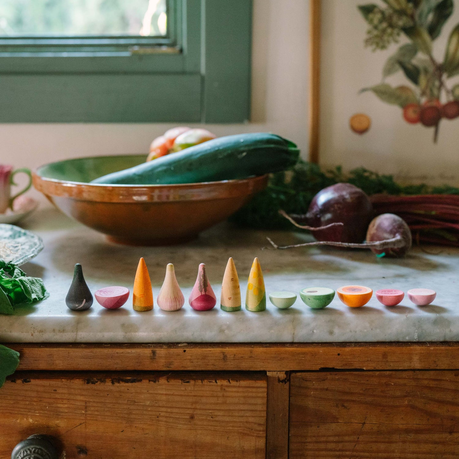 Grapat Wood Veggies