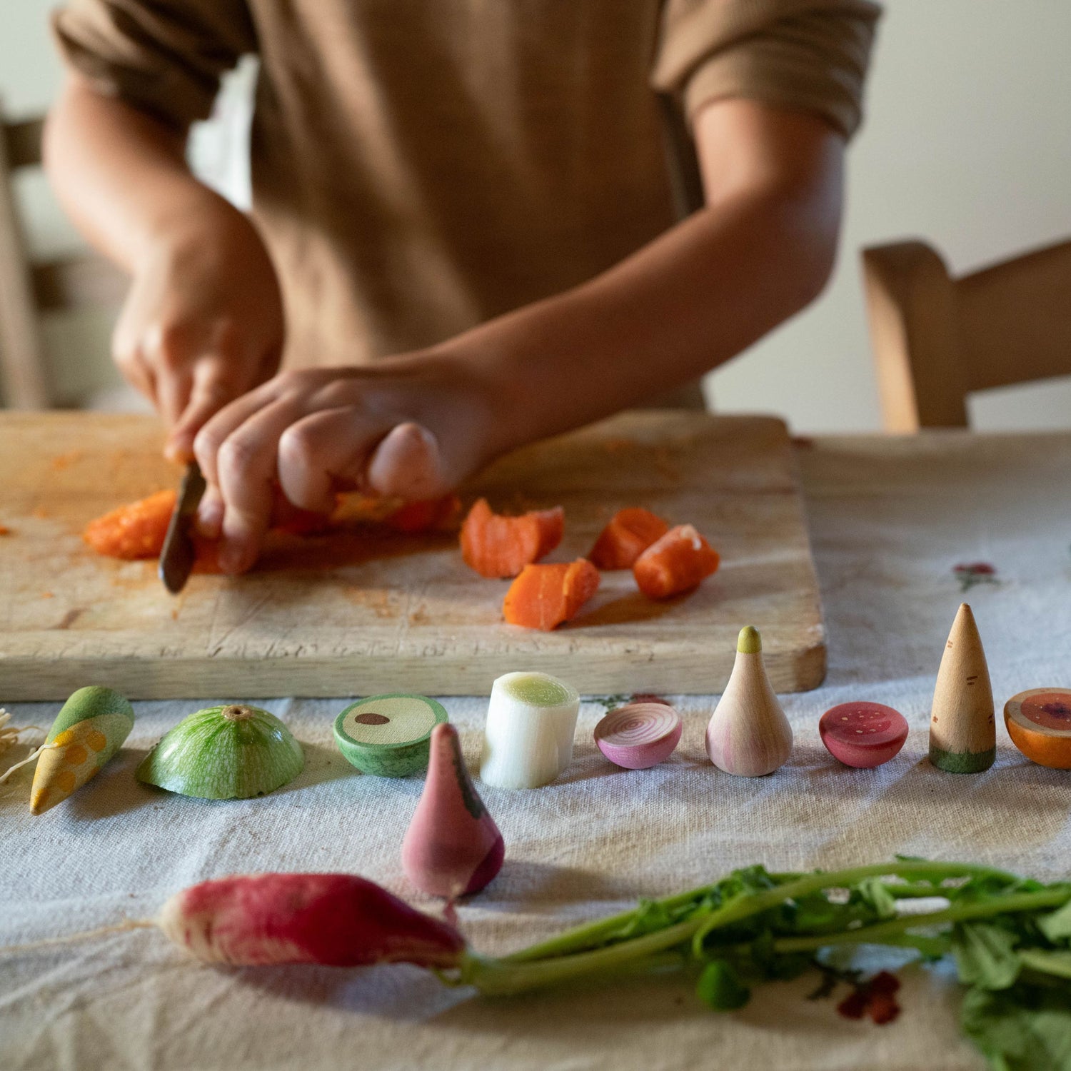 Grapat Wood Veggies