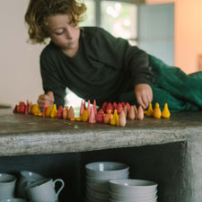 Grapat Wood Warm Mandala Mix (81 pcs)