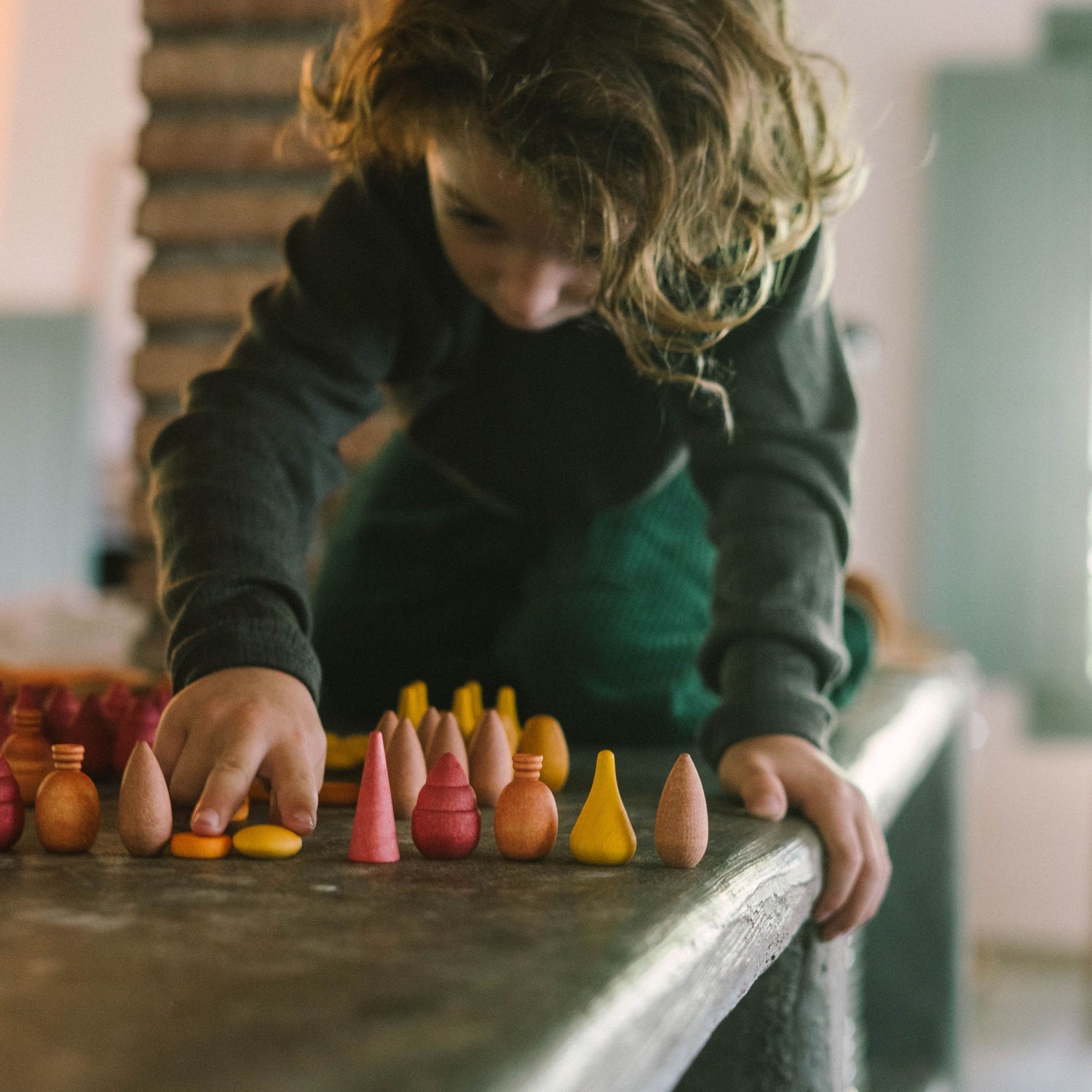 Grapat Wood Warm Mandala Mix (81 pcs)