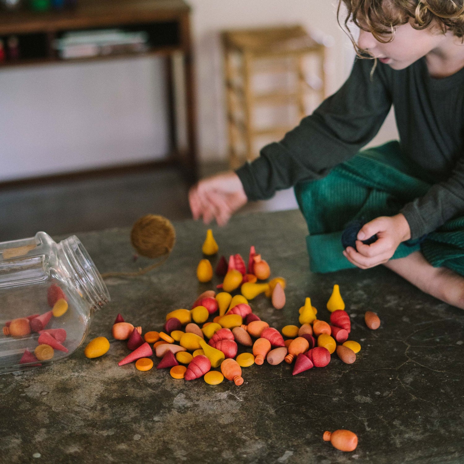 Grapat Wood Warm Mandala Mix (81 pcs)