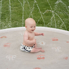 Sprinkler Splash Pad for Kids (Bows & Bloom)