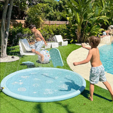 Sprinkler Splash Pad for Kids (Surf Paradise)