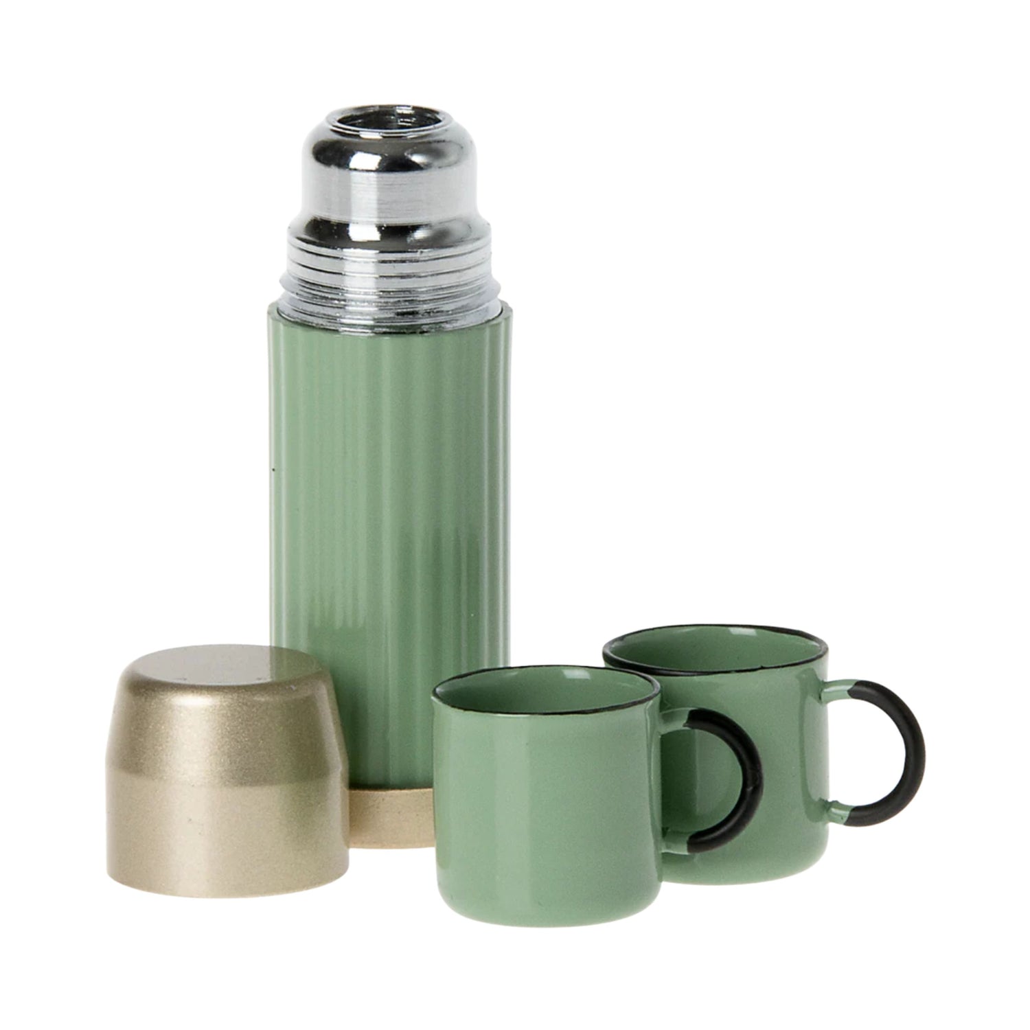 Maileg Thermos and Cups - Mint (Mouse)
