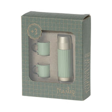 Maileg Thermos and Cups - Mint (Mouse)