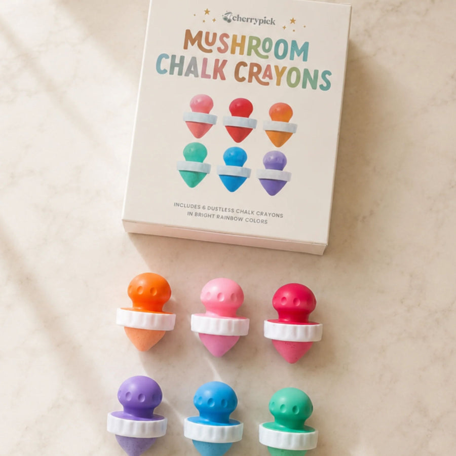 Mushroom Chalk Crayons for Magic Playwall