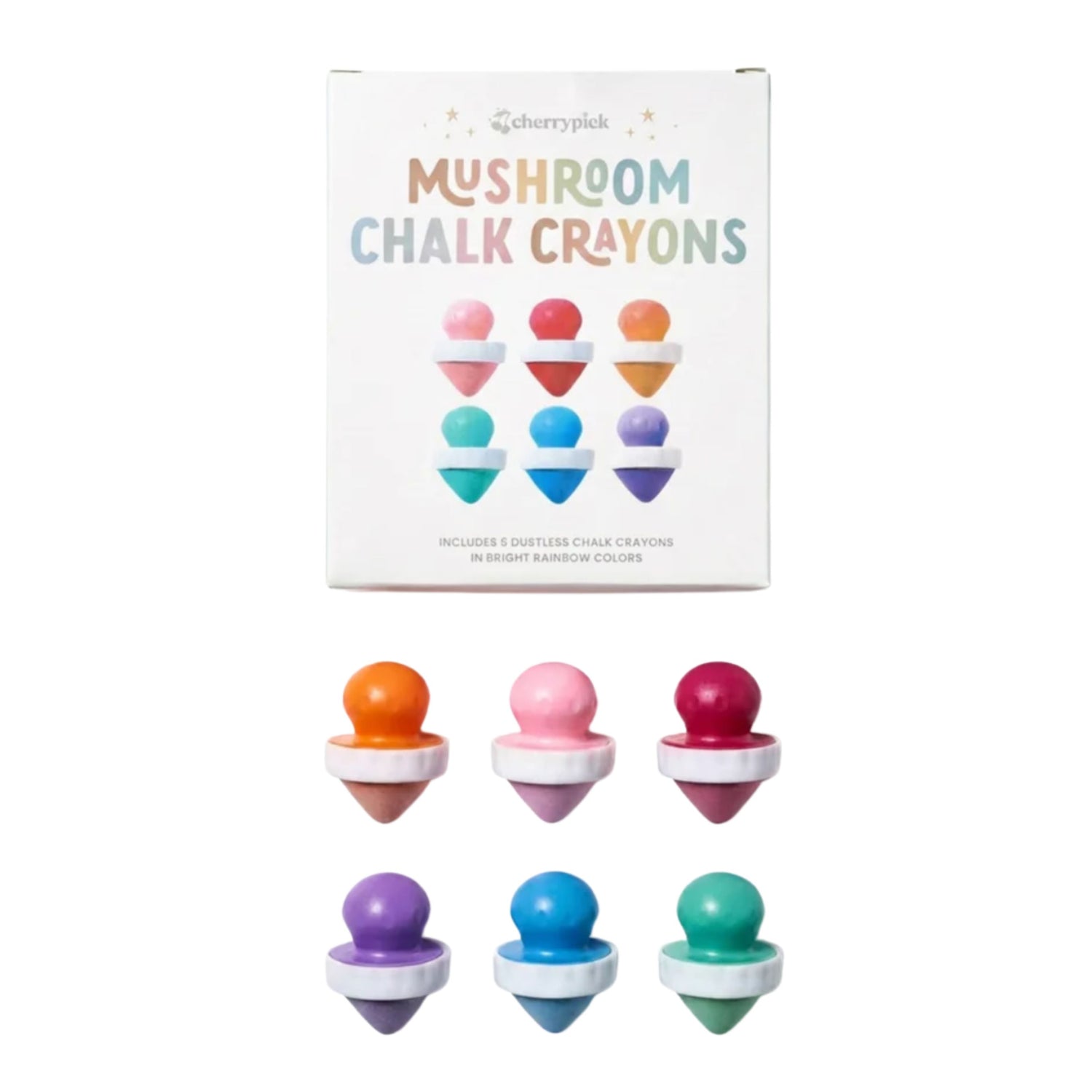 Mushroom Chalk Crayons for Magic Playwall