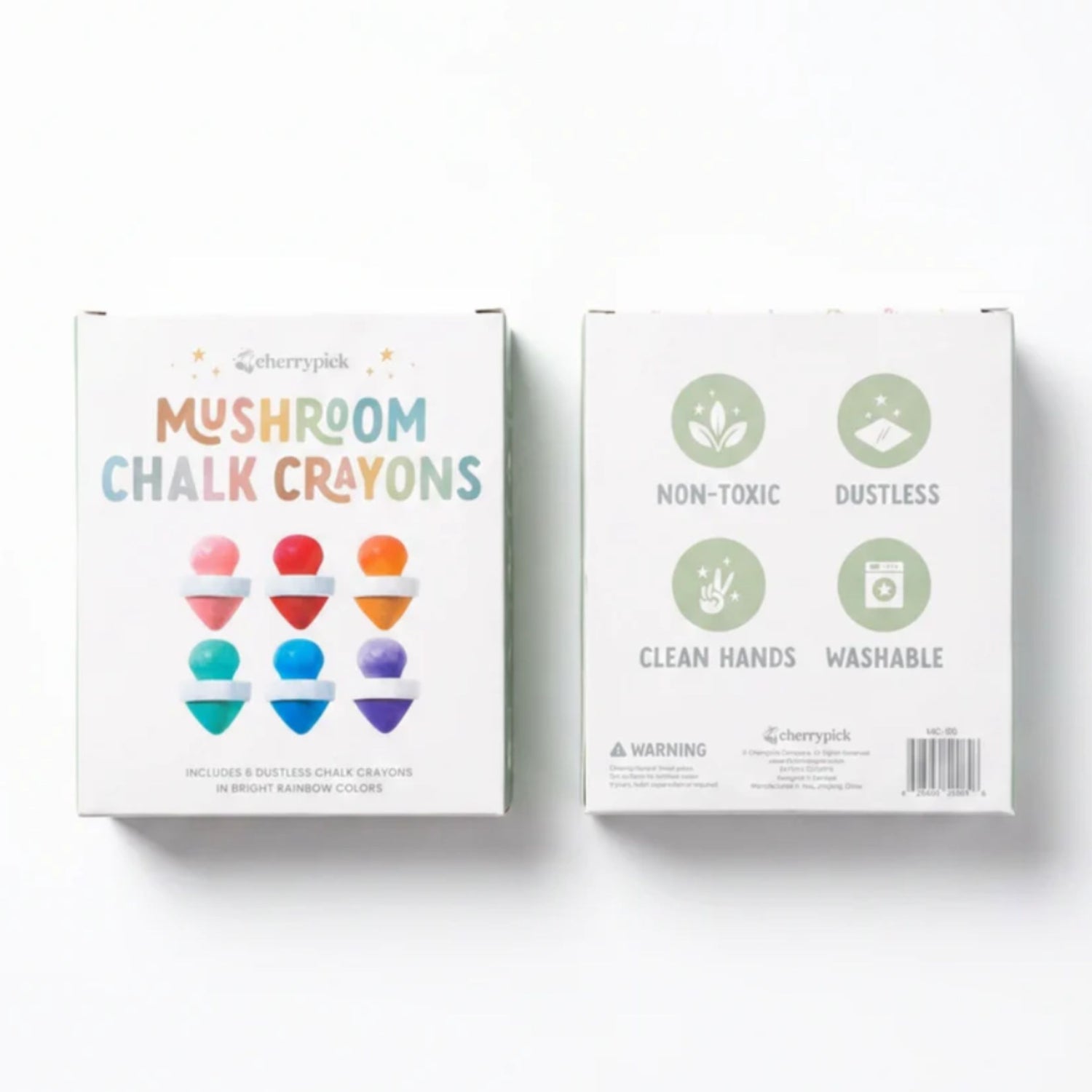 Mushroom Chalk Crayons for Magic Playwall
