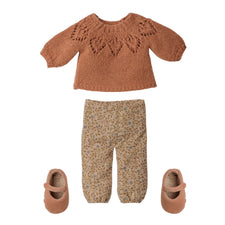 PRE-ORDER Maileg Bunny - Classic Pants and Knitted Sweater (SIZE 3)