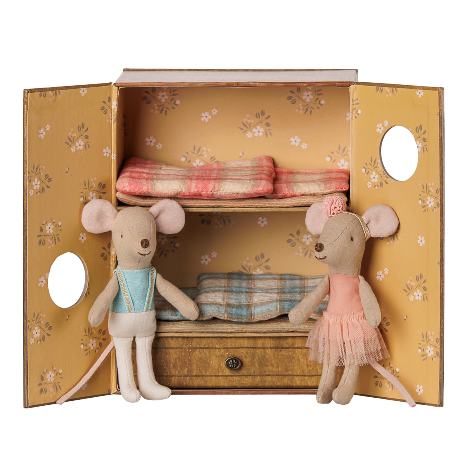 PRE-ORDER Maileg Ballet Mice in Dance Studio (Little Sister & Brother) - NEW 2026