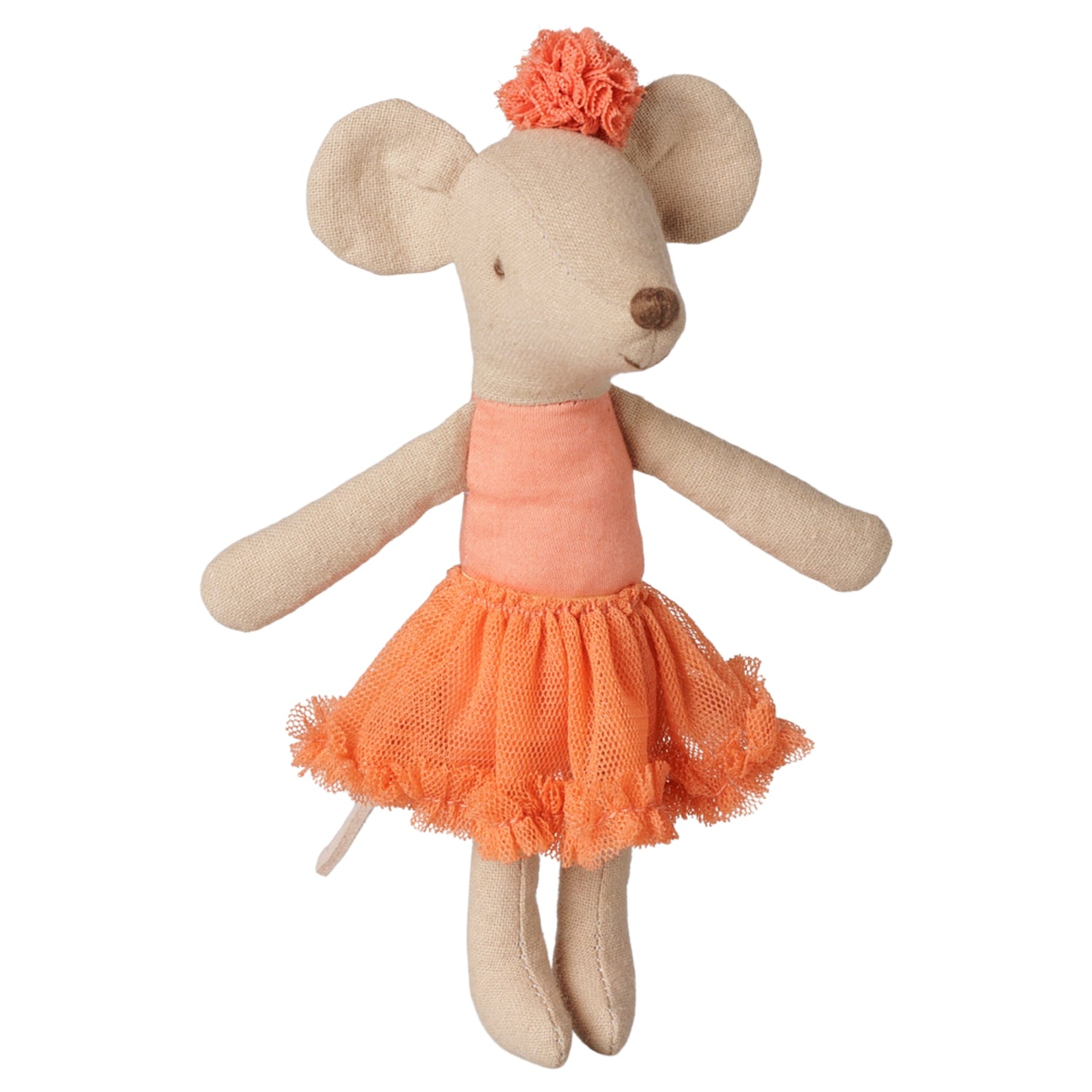 PRE-ORDER Maileg Ballerina Mouse - Dusty Coral (Big Sister)
