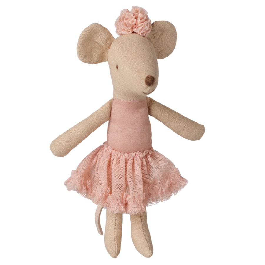 PRE-ORDER Maileg Ballerina Mouse - Light Heather (Big Sister)