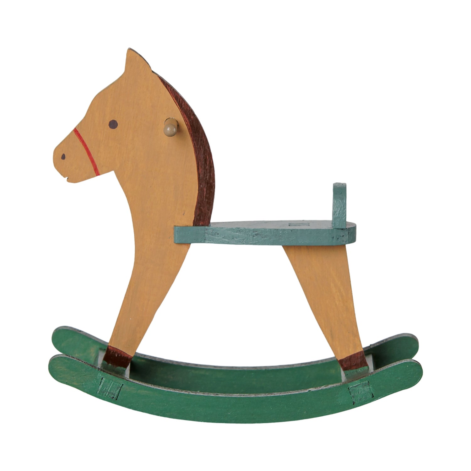 PRE-ORDER Maileg Rocking Horse - Light  Brown (Mouse)