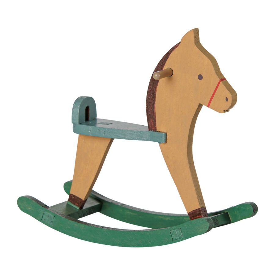 PRE-ORDER Maileg Rocking Horse - Light  Brown (Mouse)