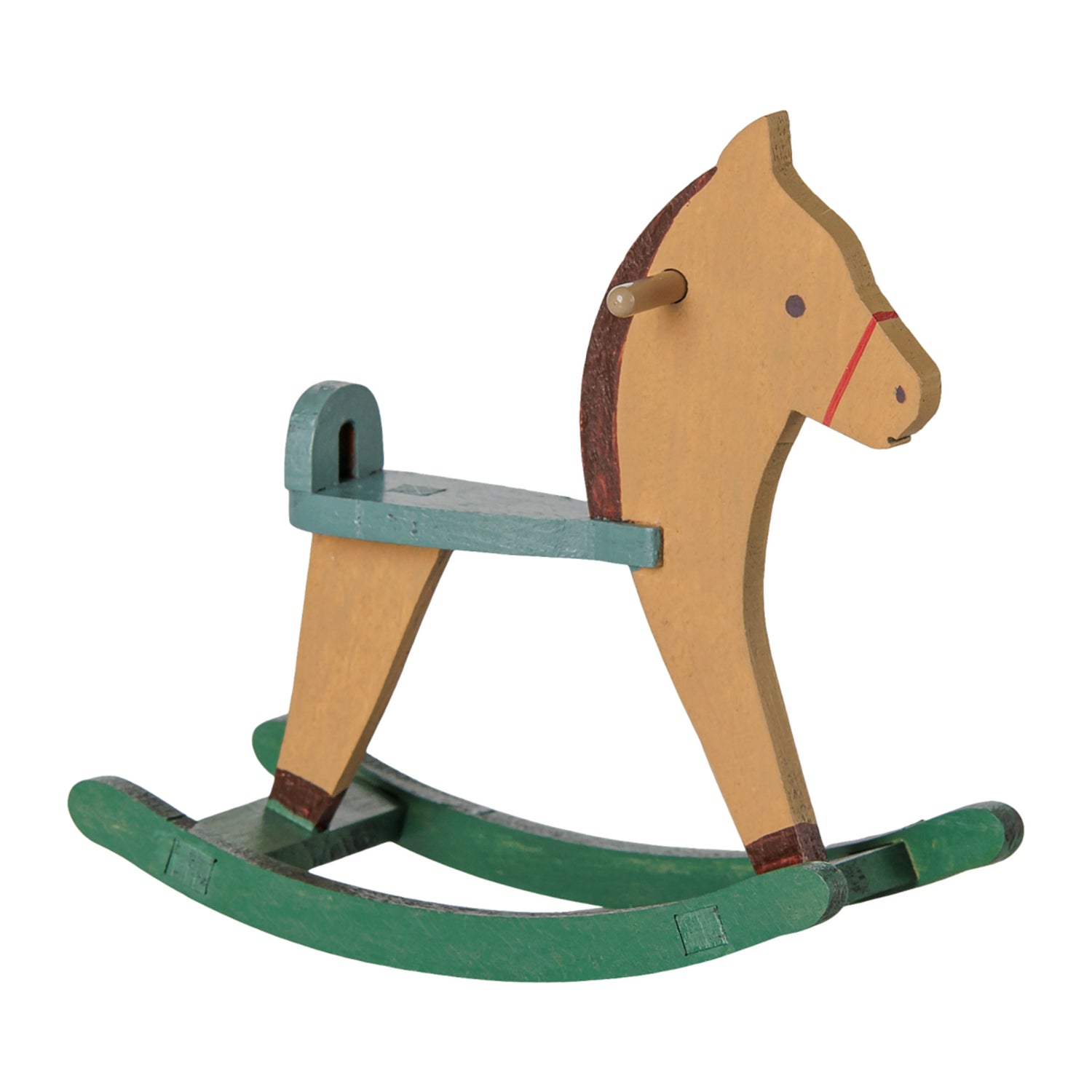 PRE-ORDER Maileg Rocking Horse - Light  Brown (Mouse)