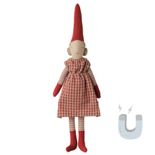 PRE-ORDER Maileg Pixy Girl - Red Dress (Size 1)