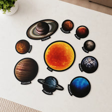 Solar System Magnets (10pc Oversized Set)