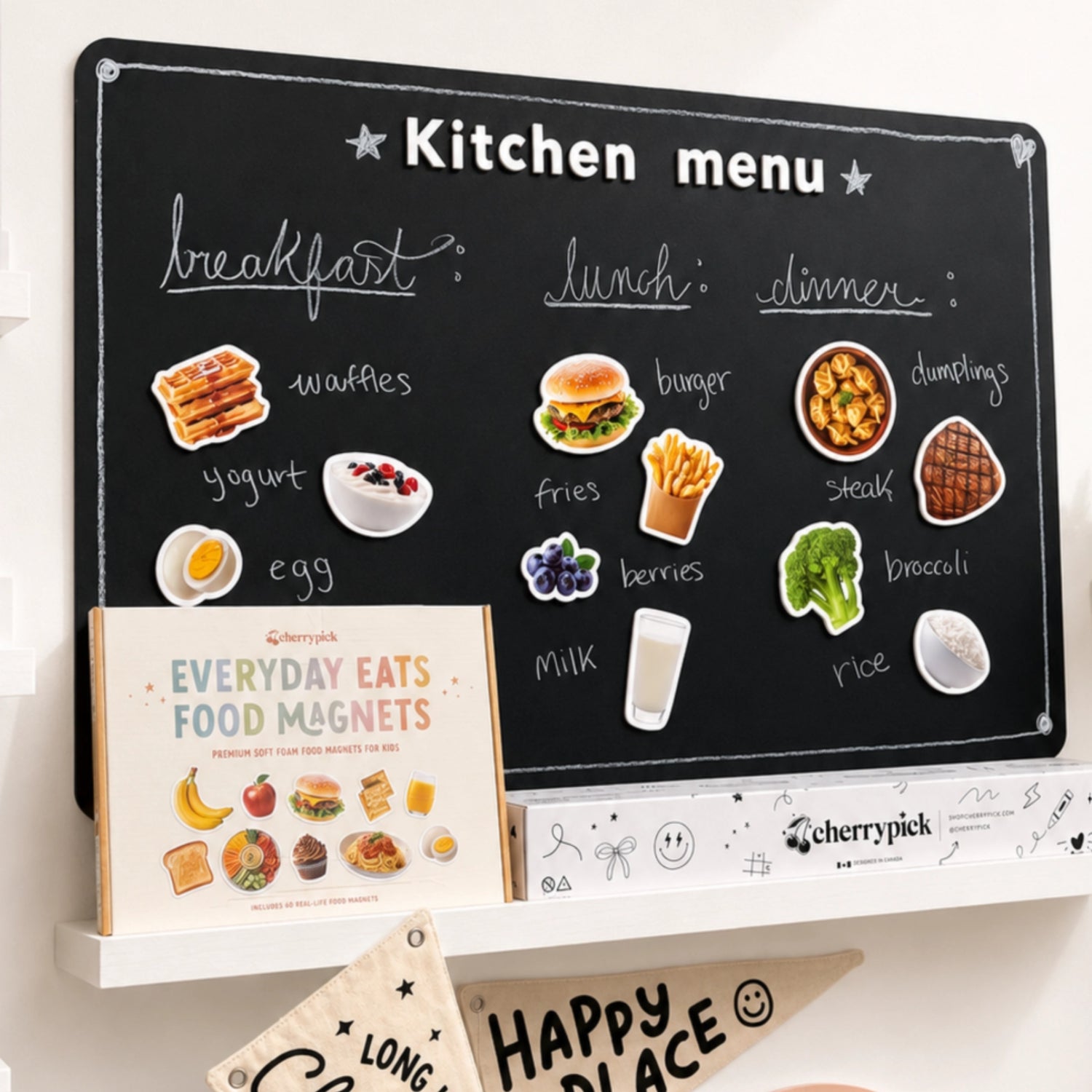 Everyday Eats Food Magnets (65 pc set)