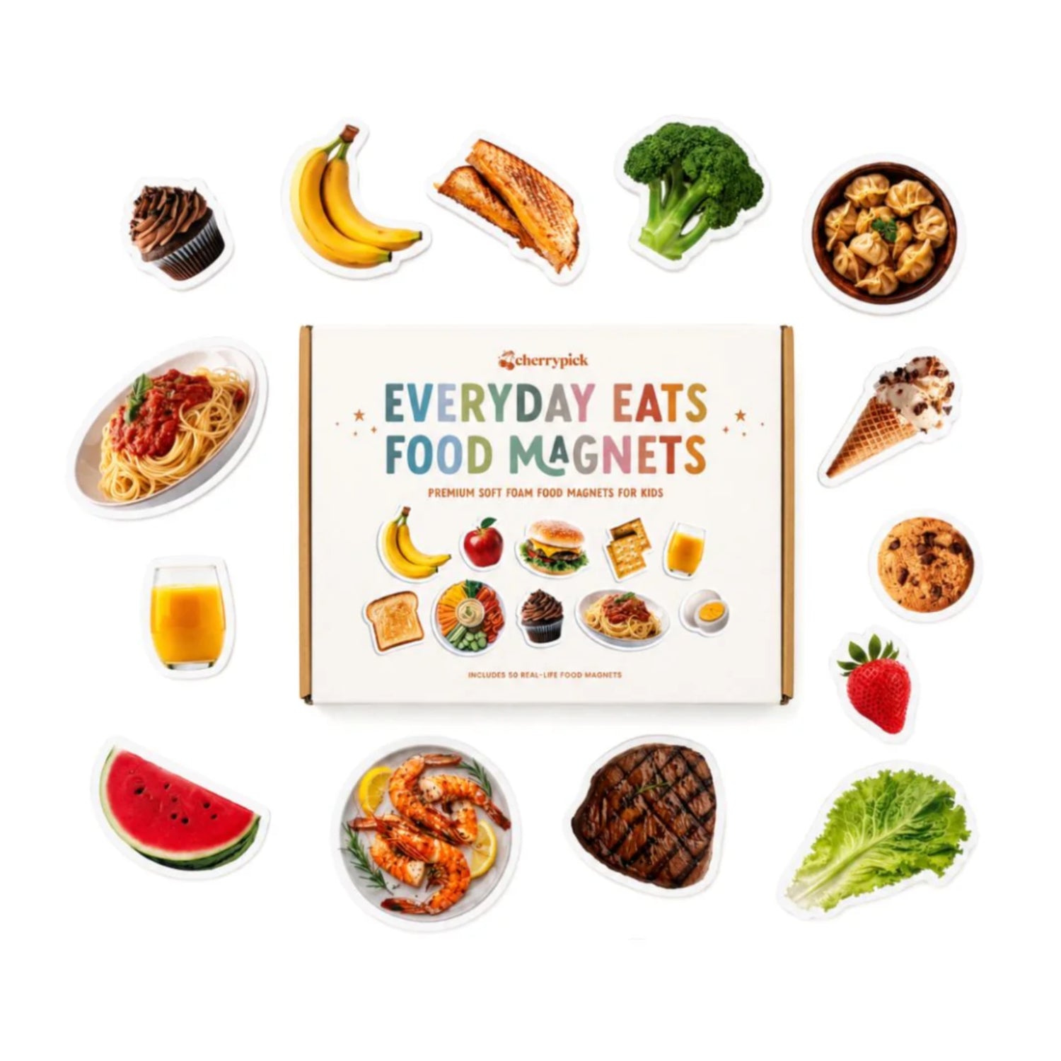 Everyday Eats Food Magnets (65 pc set)