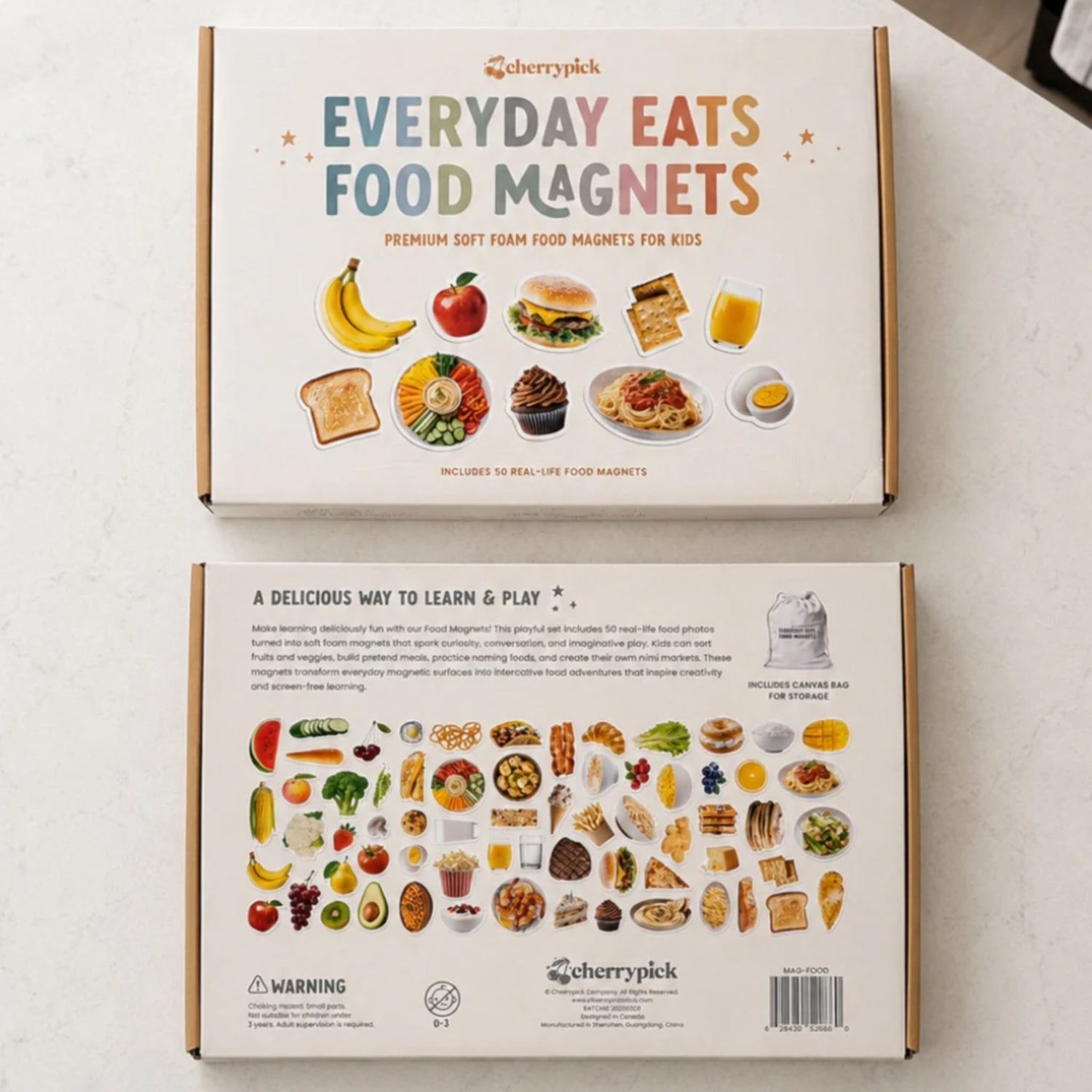 Everyday Eats Food Magnets (65 pc set)