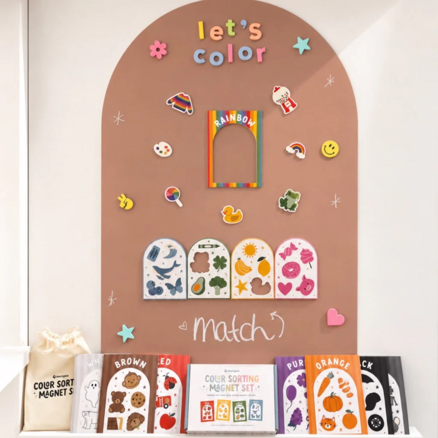 Colour Sorting Magnets