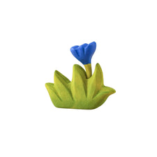 Grass with Blue Flowers (Small) | Wooden Toy