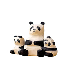 PRE-ORDER Panda Bears Family (Set of 3)